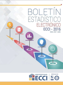 Boletín Estadístico Electrónico ECCI 2016