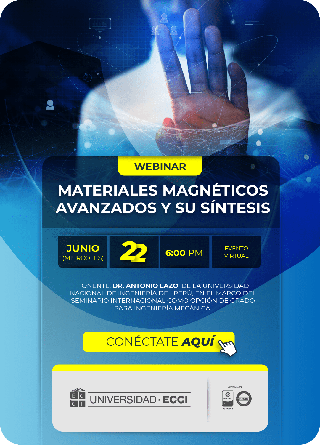 Webinar: Materiales Magnéticos Avanzados y Su Síntesis