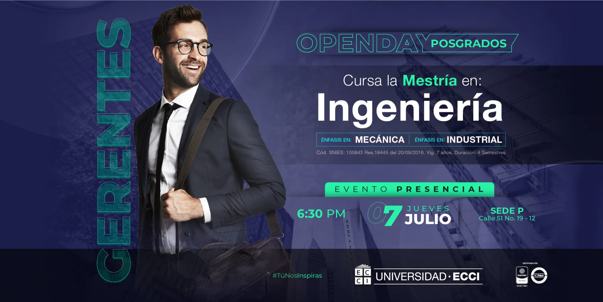 Maestría En Ingeniería. Open Day: posgrados.