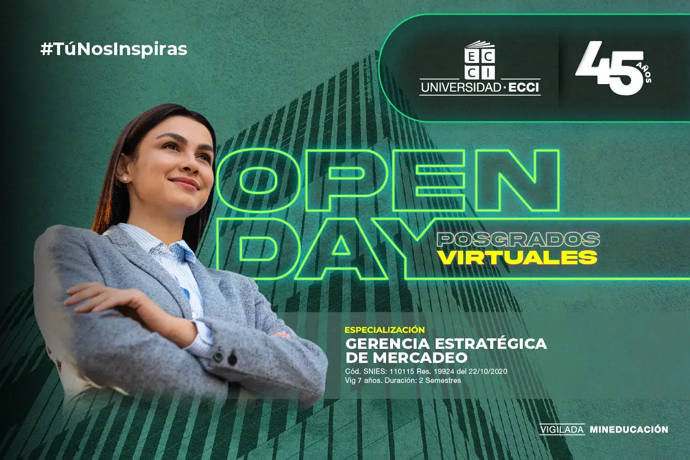 Open day: Posgrados virtuales 2023. Gerencia estratégica de Mercadeo