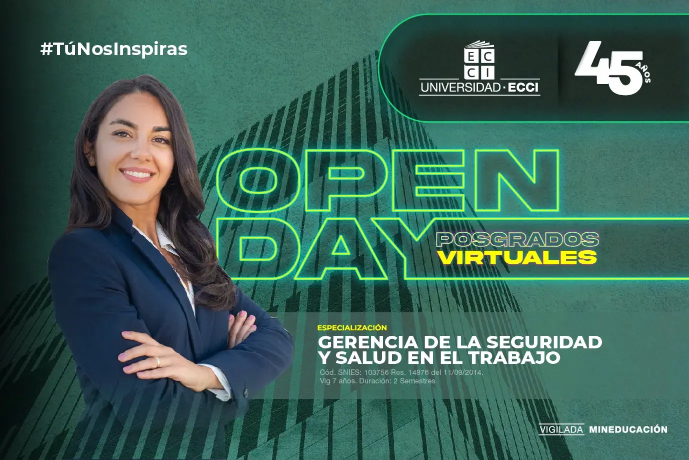 Open day: Posgrados virtuales 2023. Seguridad y Salud en el Trabajo Virtual