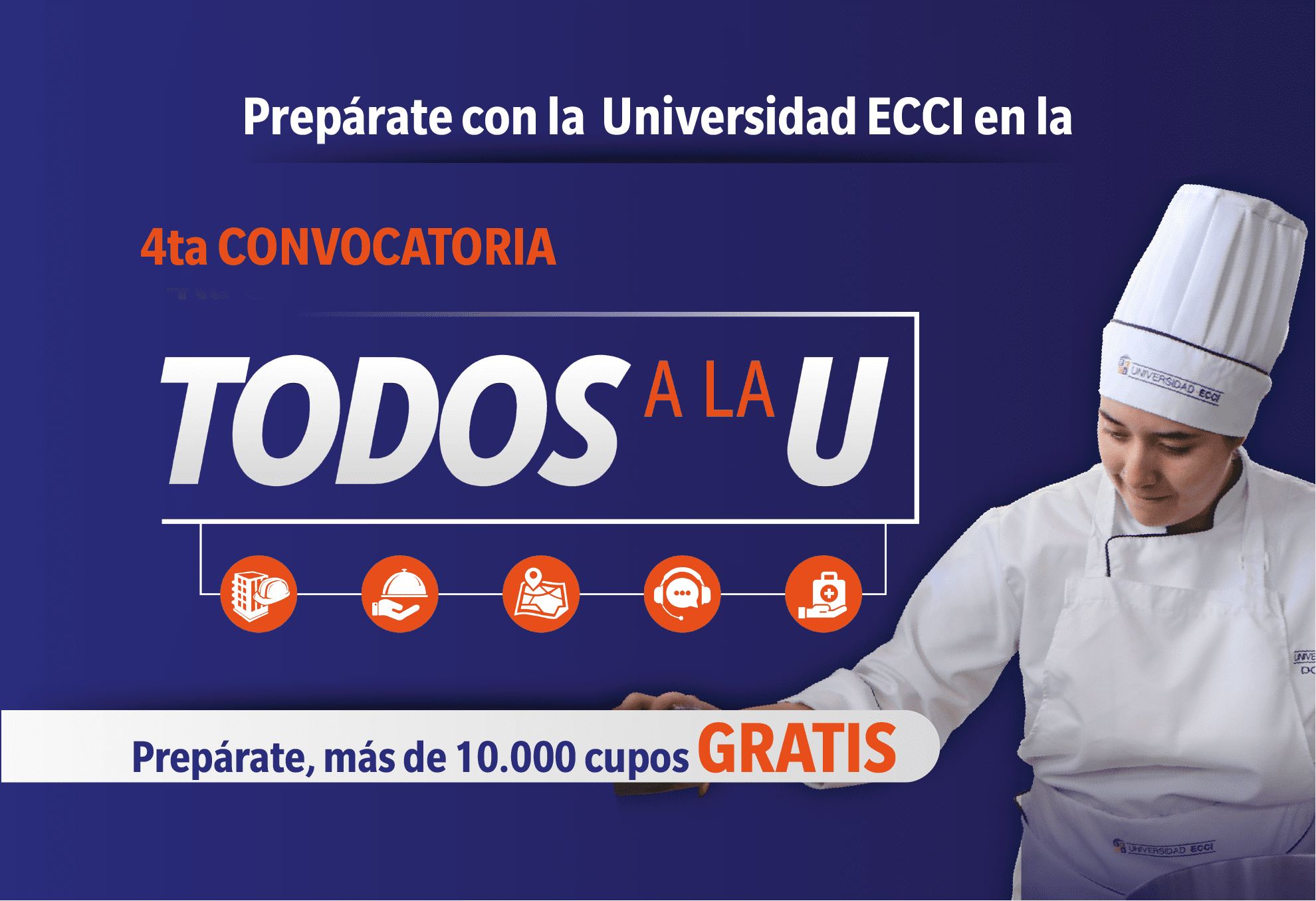 TODOS A LA U ECCI