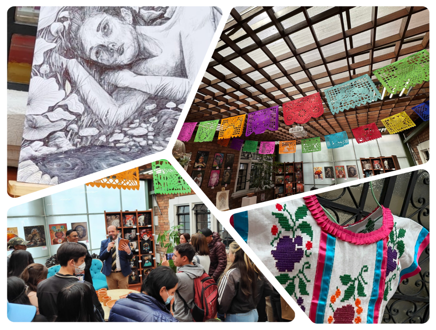Tributo a María Sabina: El arte de la cultura ancestral mexicana llega a la ECCI