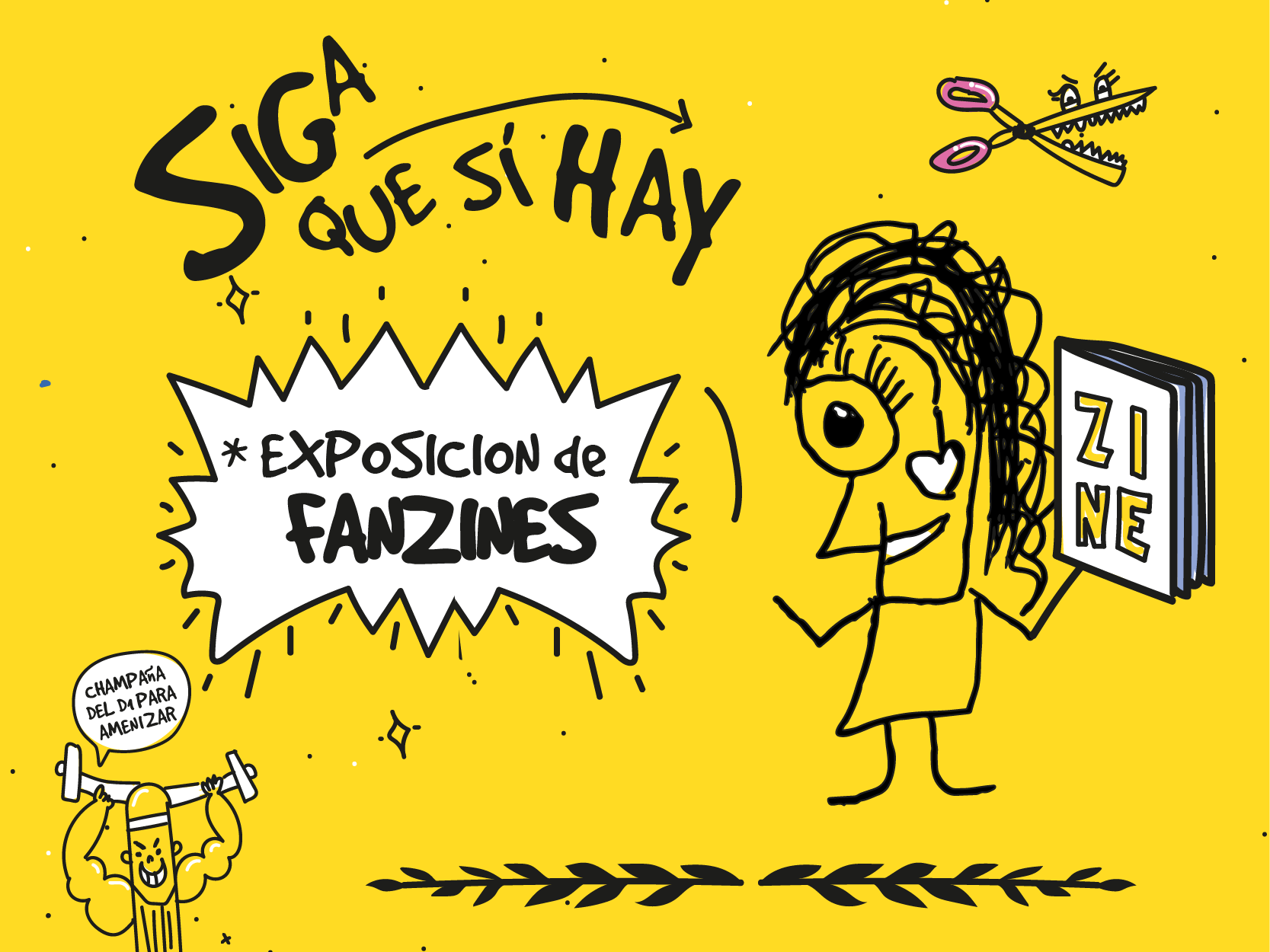 ExpoCreatividad: Un Viaje a través de fanzines