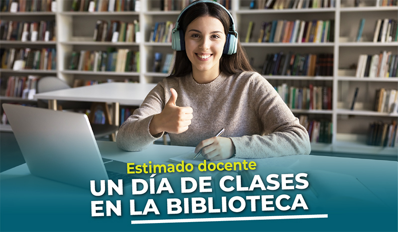 Un día de clases en la biblioteca