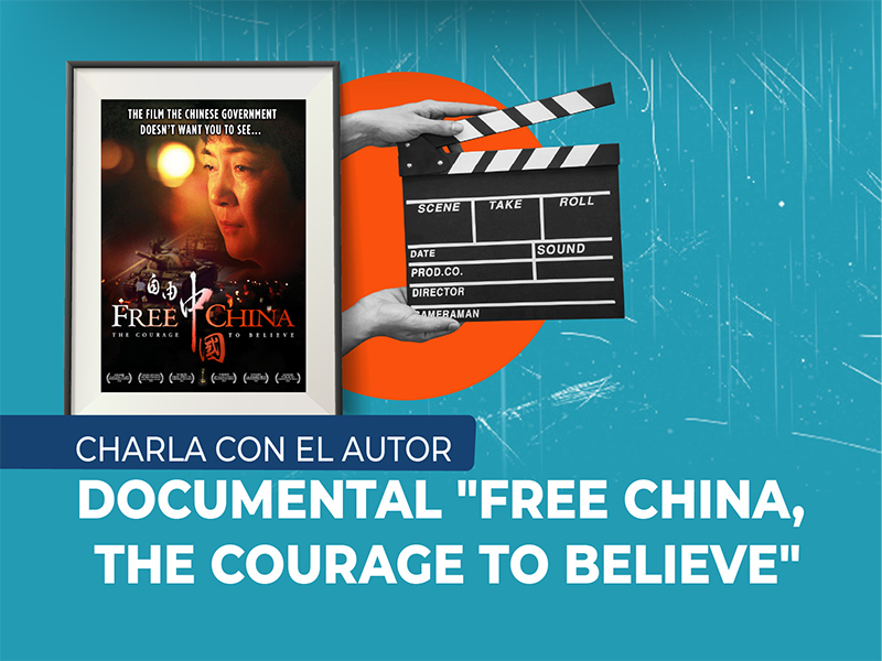Charla con el autor «Free China, the courage to believe»