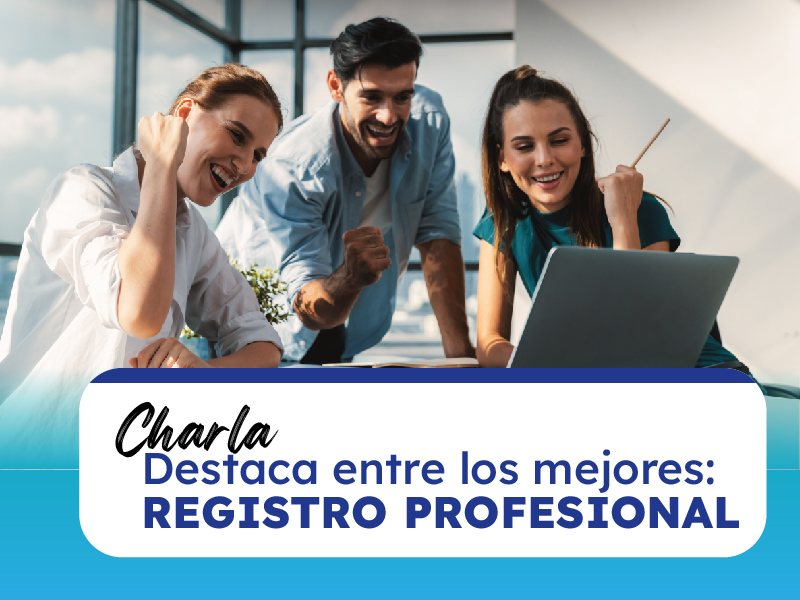 Destaca entre los mejores: registro profesional