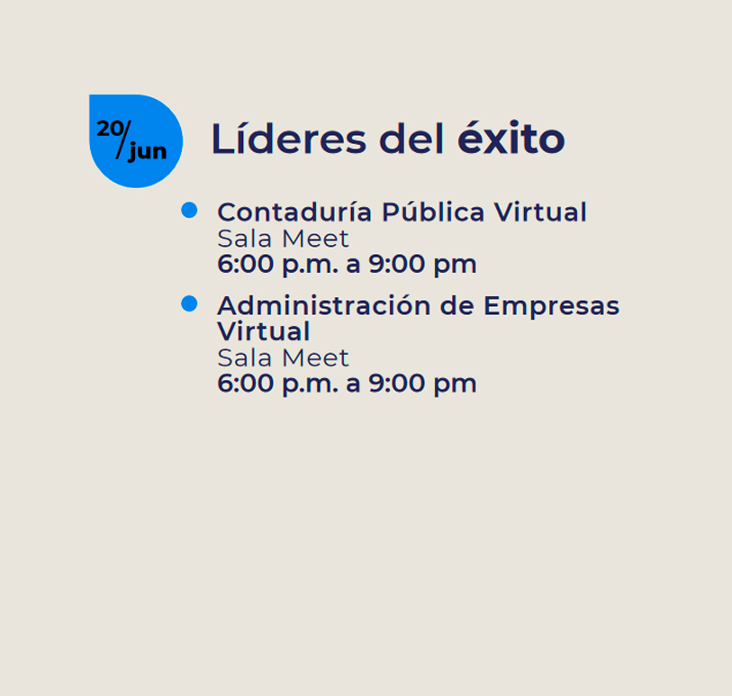 Líderes del Éxito - Modal