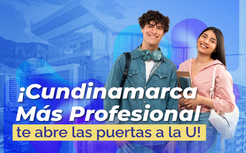 Cundinamarca más profesional, un convenio que promueve la educación