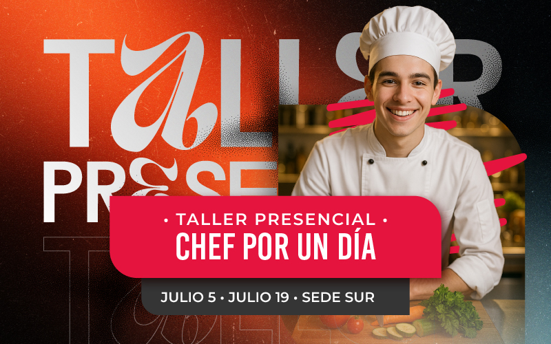 Taller presencial – Chef por un día