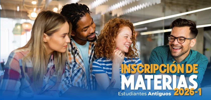 Inscripción de materias y pago matrículas para el periodo académico 2026-1